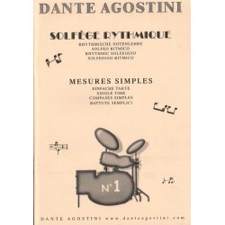 Dante Agostini Solfège Rythmique VOL 1