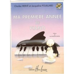 Ma première année de piano - HERVE Charles / POUILLARD Jacqueline