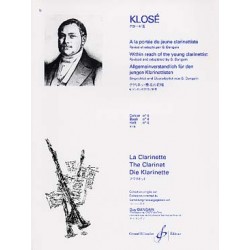 A La Portee Du Jeune Clarinettiste Volume 4 - KLOSE Hyacinte
