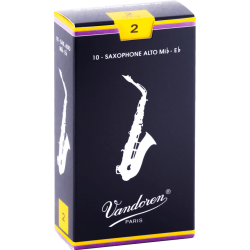 Anches saxophone alto Traditionnelles force 2 Vandoren SR212