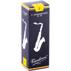 Anches saxophone ténor Traditionnelles force 2 Vandoren