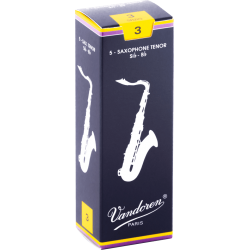 Anches saxophone ténor Traditionnelles force 3 Vandoren
