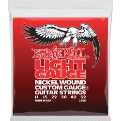 Nickel wound custom gauge light 11-52