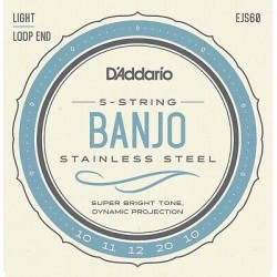 Cordes de Banjo  EJ60