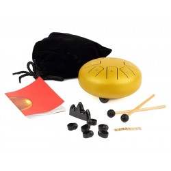 Tongue Drum 6" Gold 8 notes...