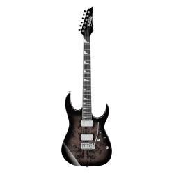 Guitare Electrique Transparent Brown Black GRG220PA1-BKB  Ibanez
