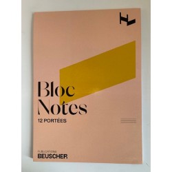 Bloc Notes papier musique...