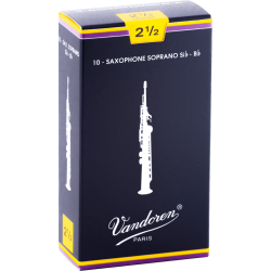 Anches saxophone soprano Traditionnelles force 2,5 VANDOREN