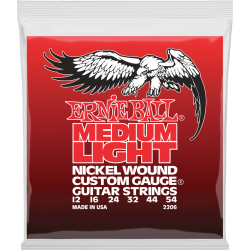 Nickel wound custom gauge medium light 12-54